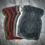 Dragon Empress leather back patch and altar cloth
