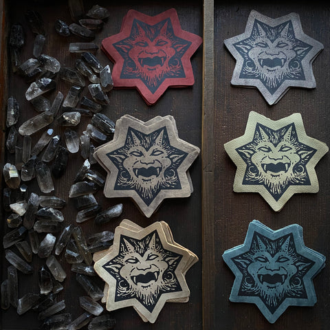 Demonstar leather patch