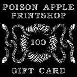 Poison Apple Printshop Gift Card