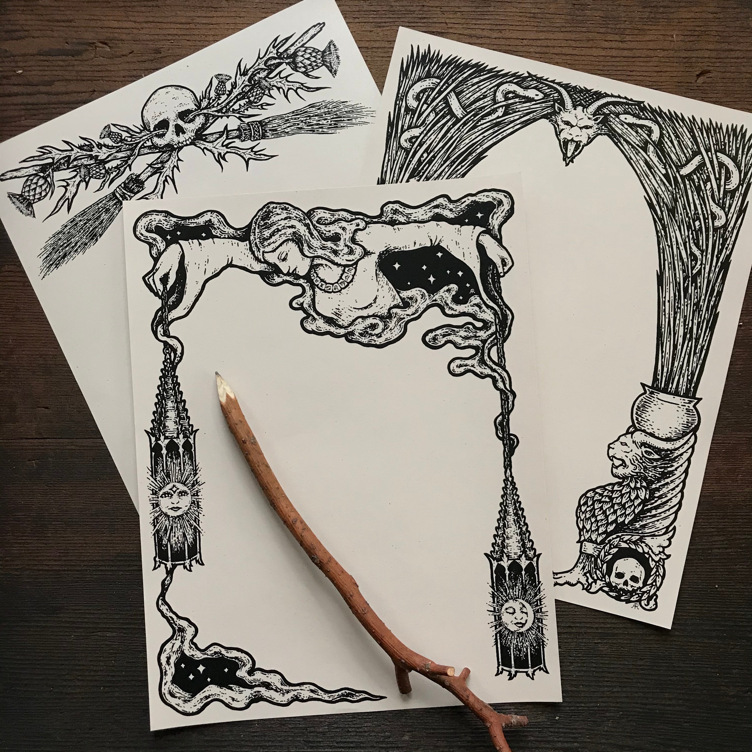 Stationery & Spell Sheet multi-pack with envelopes