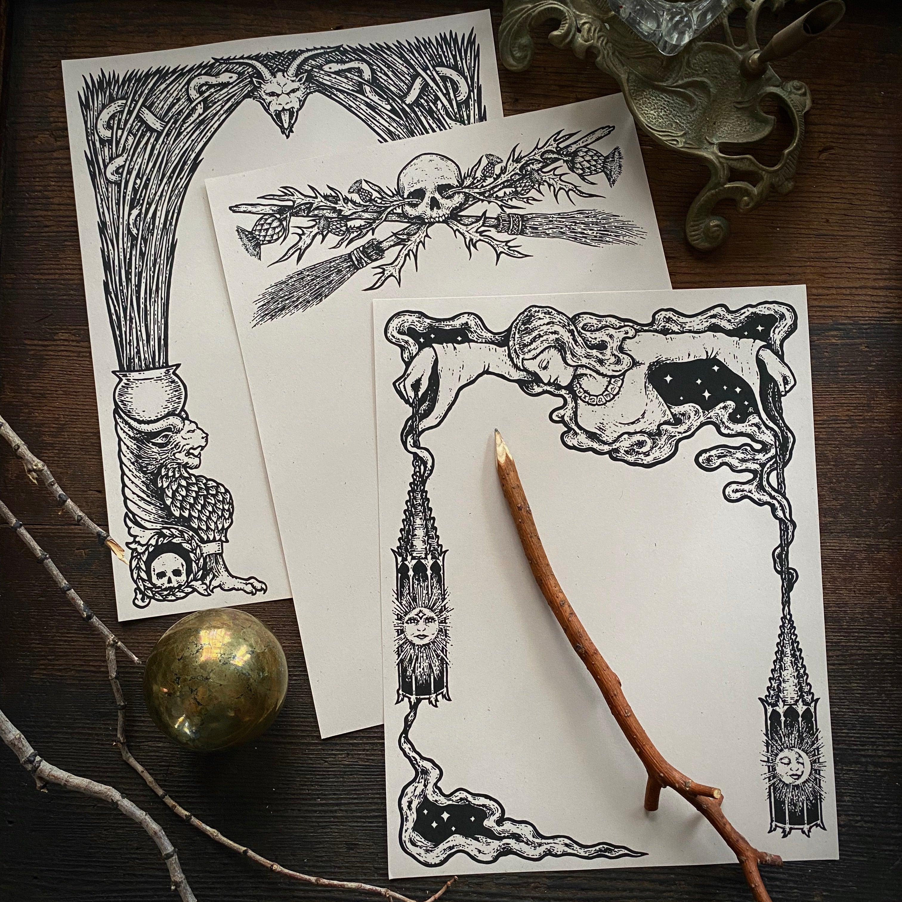 Stationery & Spell Sheet multi-pack with envelopes