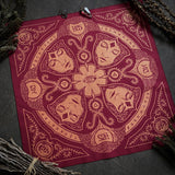 Seer pendulum chart bandana in Brass, limited edition