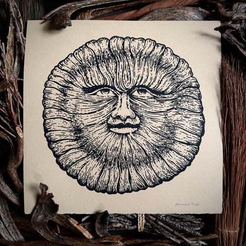 The May God screen print