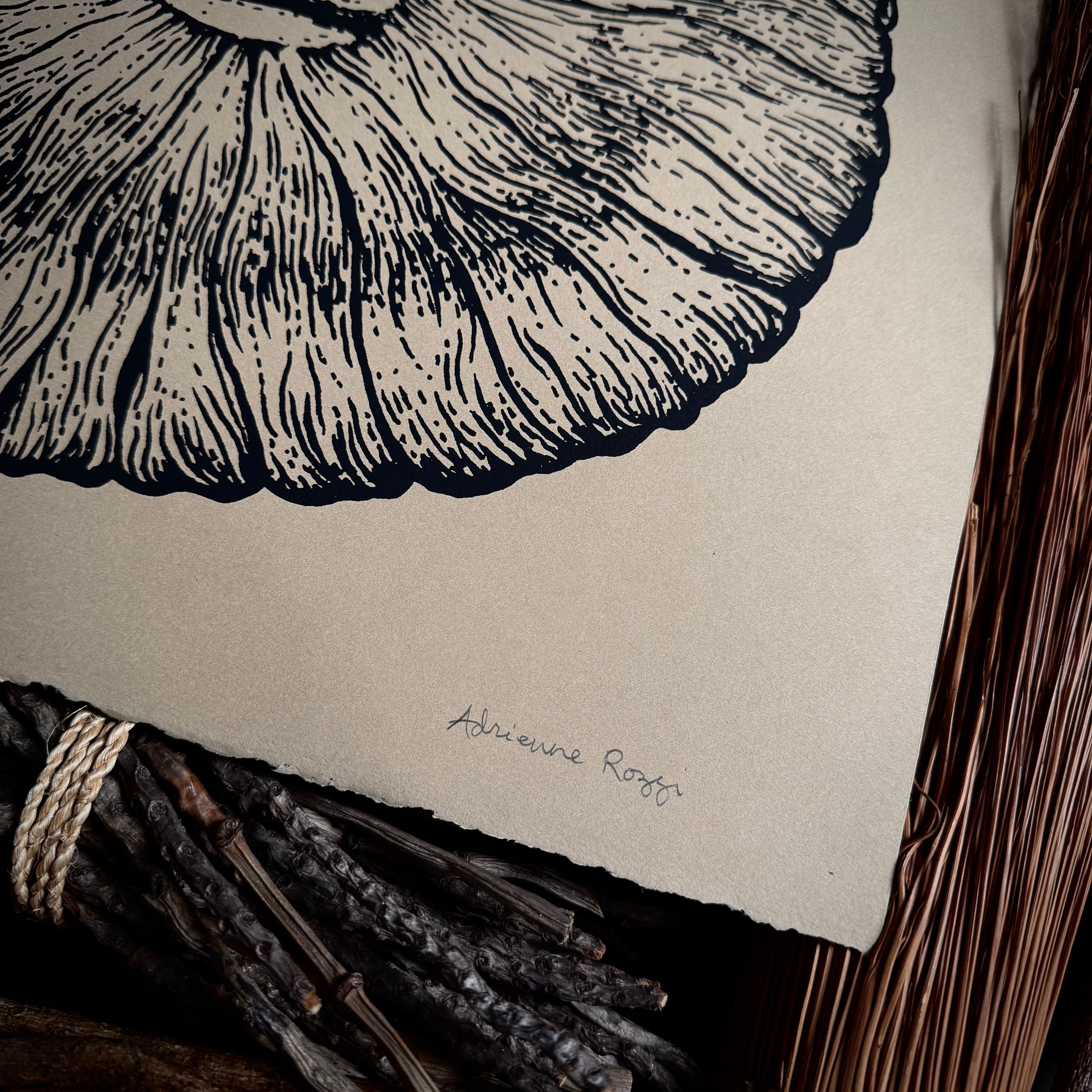 The May God screen print