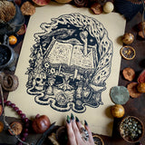 The Summoning screen print