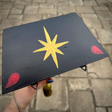 RAFFLE TICKET for The Serpent’s Datura hand-painted shelf, one-of-a-kind