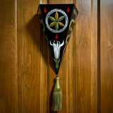 RAFFLE TICKET for The Serpent’s Datura hand-painted shelf, one-of-a-kind