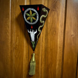 RAFFLE TICKET for The Serpent’s Datura hand-painted shelf, one-of-a-kind