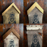 The Sea Nymph leather banner