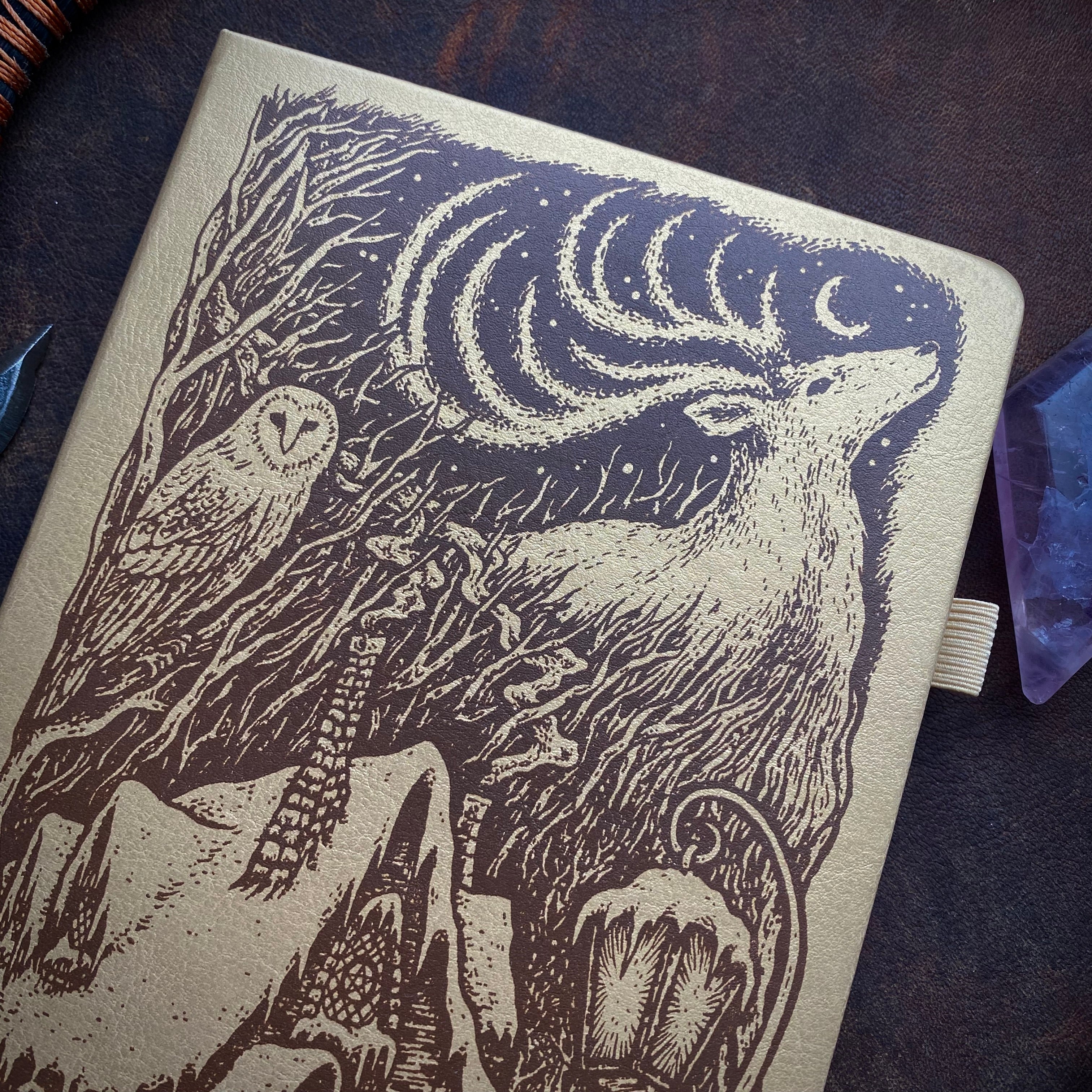 Winter Woodlands journal