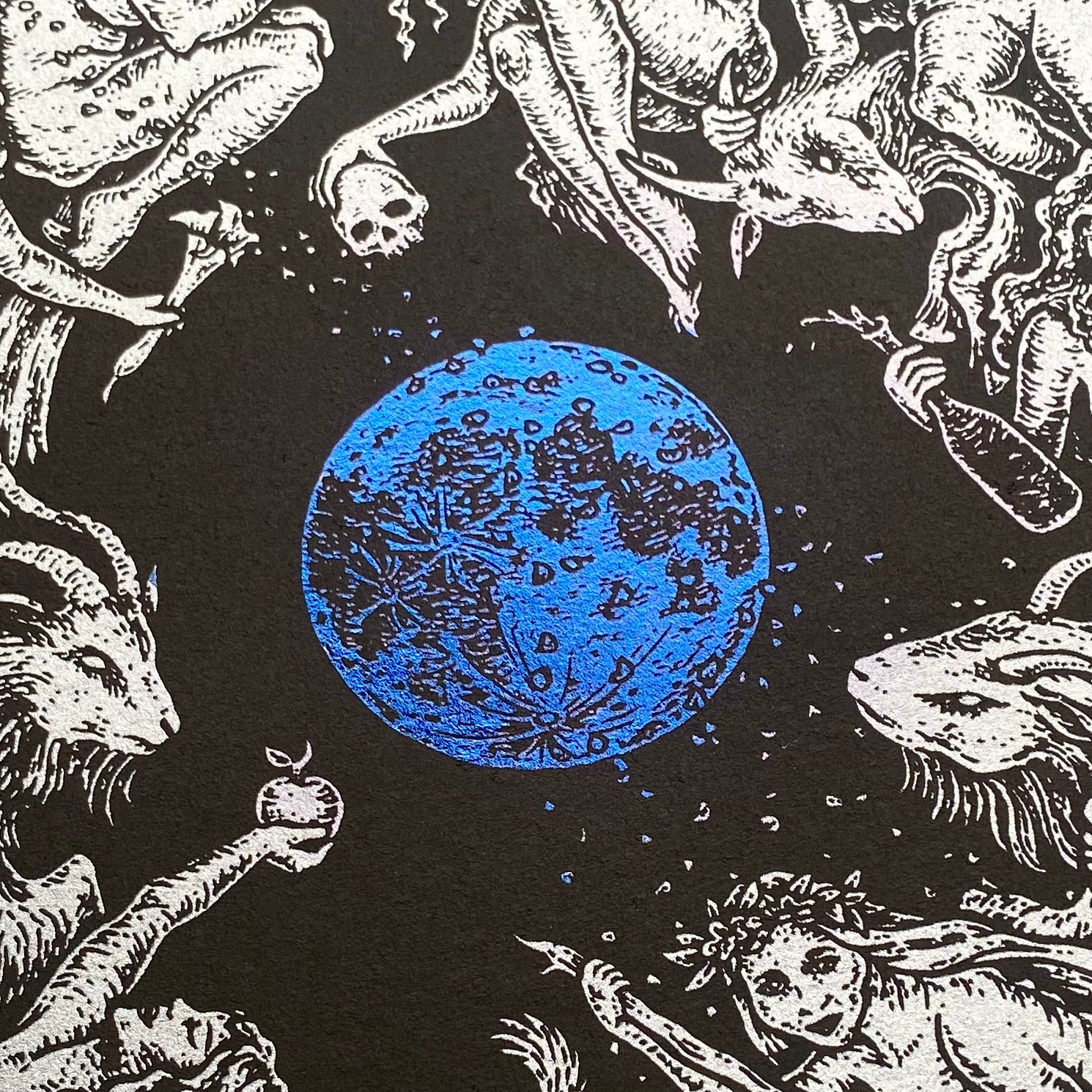 Flight of the Witches screen print, special editions