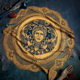 2nd. Demeter large altar cloth in Harvest, one-of-a-kind