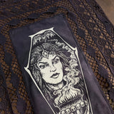 Sorceress of Shadow x-large altar cloth in Midnight, one-of-a-kind