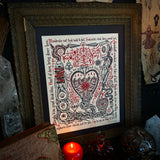 Drink Heartily screen print, first printing, limited edition