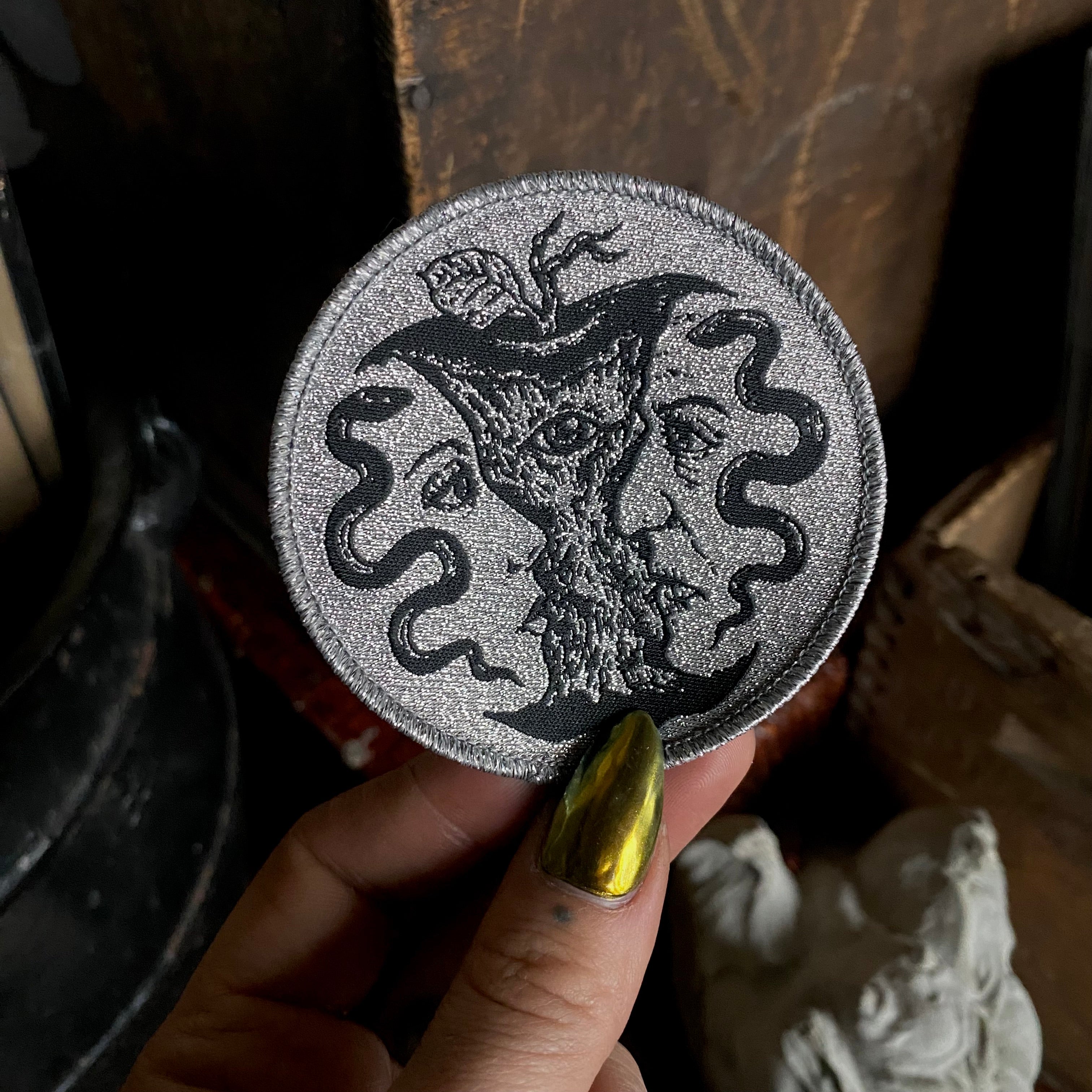 Coven's Core embroidered patch