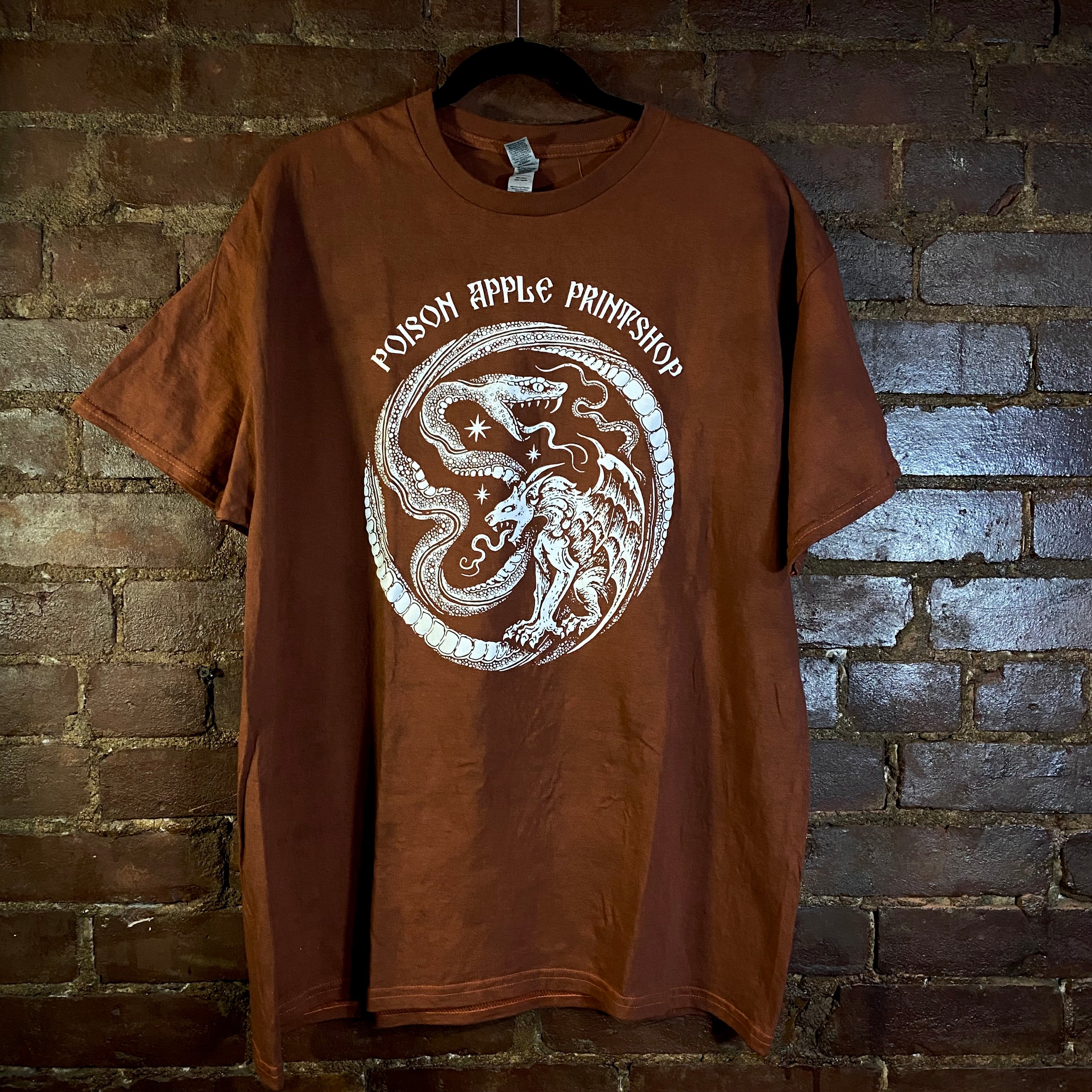 Serpent Hour t-shirt in Rust