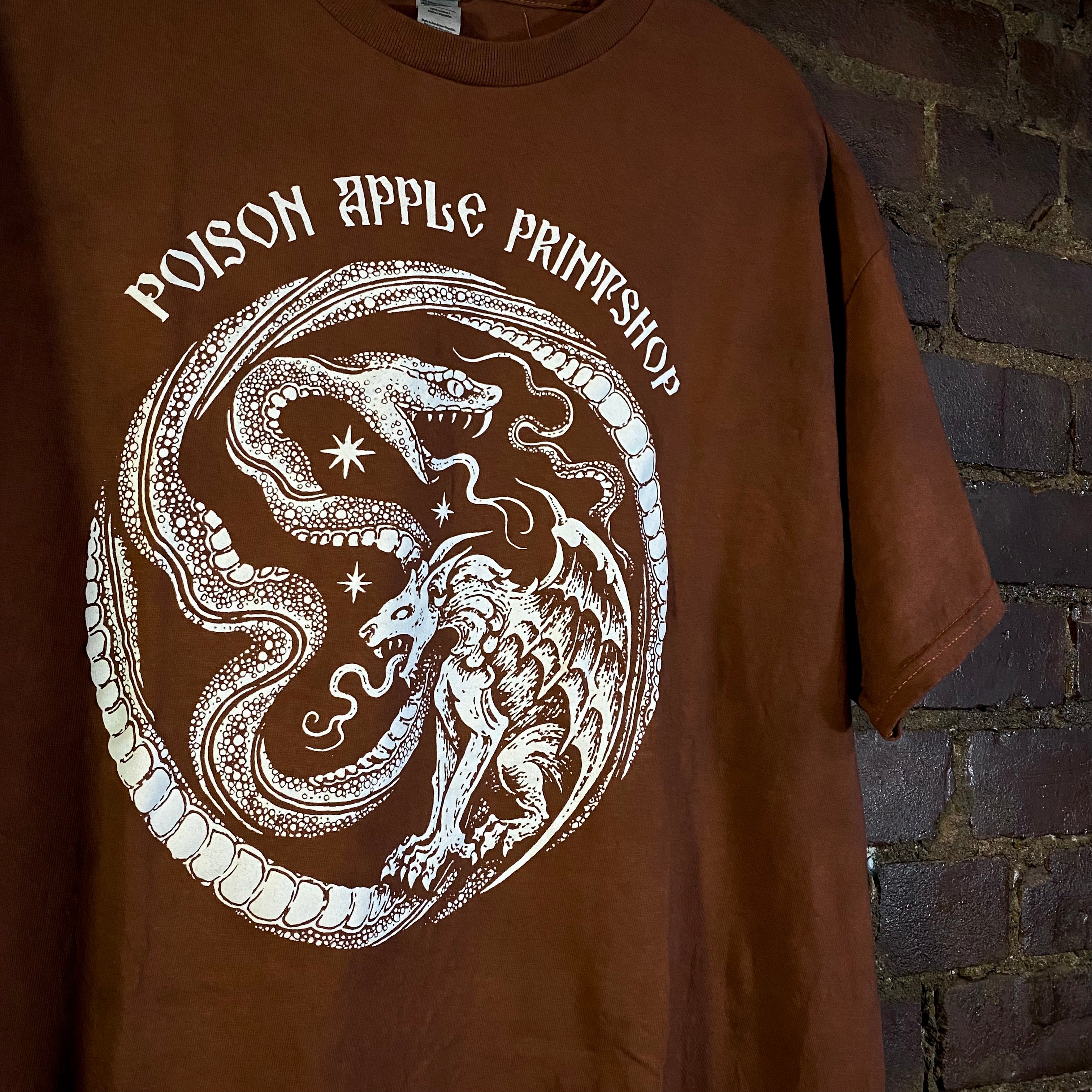 Serpent Hour t-shirt in Rust