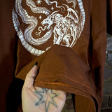 Serpent Hour t-shirt in Rust