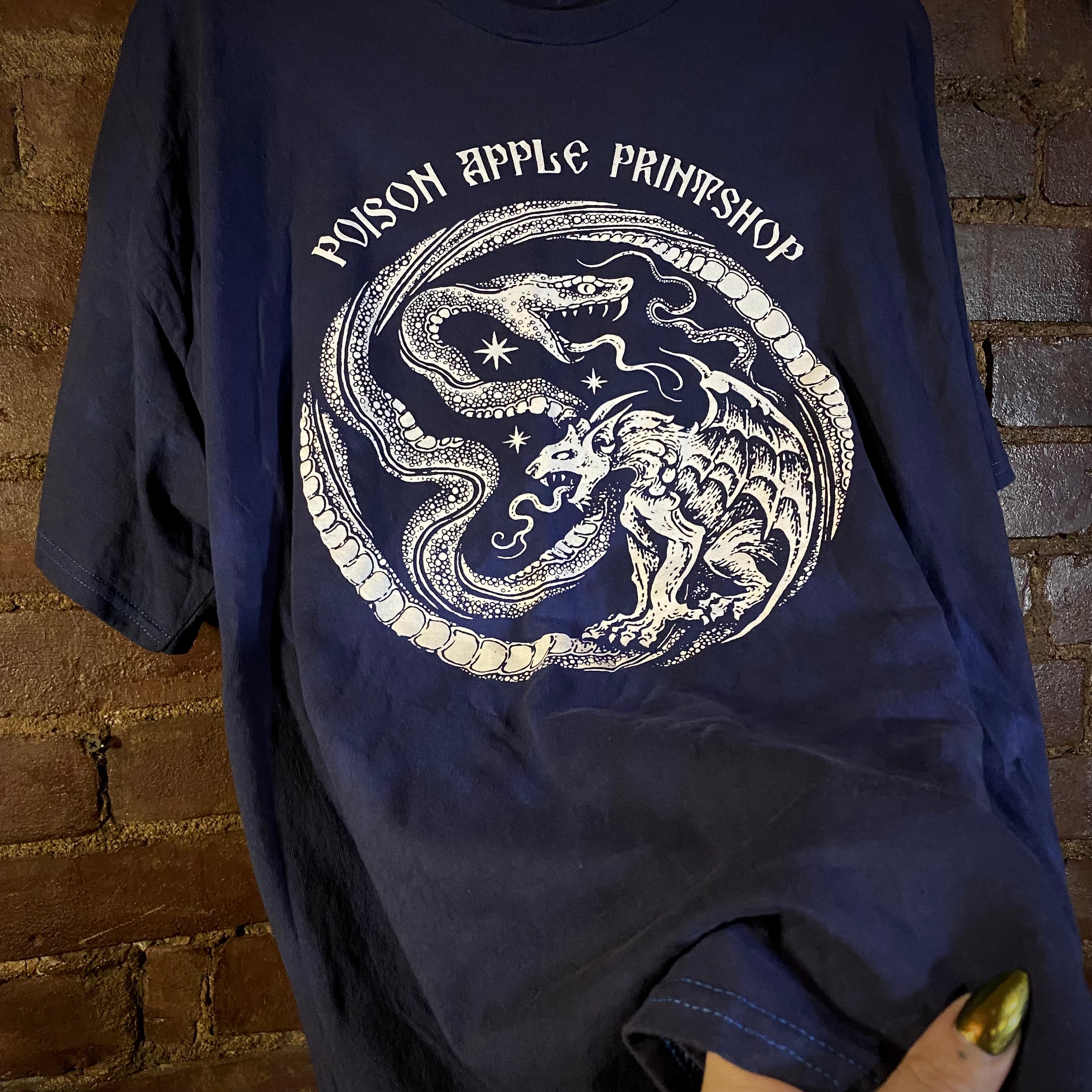 Serpent Hour t-shirt in Sapphire