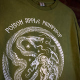 Serpent Hour t-shirt in Moss