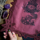 Goblin Brew altar cloth in Poisonberry, one-of-a-kind