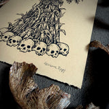 Old Scratch screen print