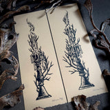 Candleglow screen print