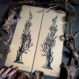 Candleglow screen print