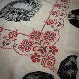 The Summoning large altar cloth in Cornstalk, one-of-a-kind