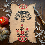 Belladonna altar cloth in Cornstalk, limited edition