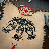 Belladonna altar cloth in Cornstalk, limited edition