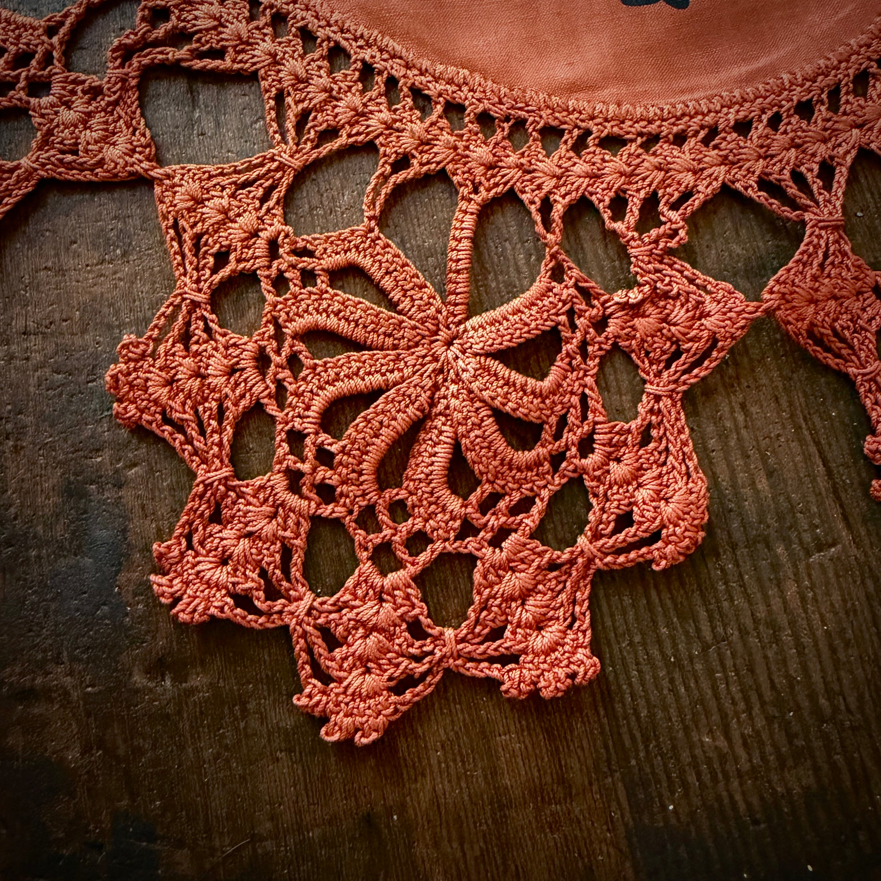 Lady Belladonna altar cloth in Russet, one-of-a-kind