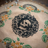Henbane altar cloth in Cornstalk, one-of-a-kind