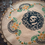 Henbane altar cloth in Cornstalk, one-of-a-kind