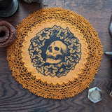 Henbane altar cloth in Goldenrod, limited edition