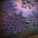 Lady Belladonna altar cloth in Nightshade, one-of-a-kind
