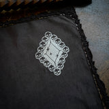 Datura Diamond altar cloth in Black, limited edition