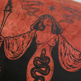 Hecate's Garden leather patch and altar cloth