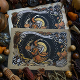 Hallowe'en Greetings screen print, limited edition - second