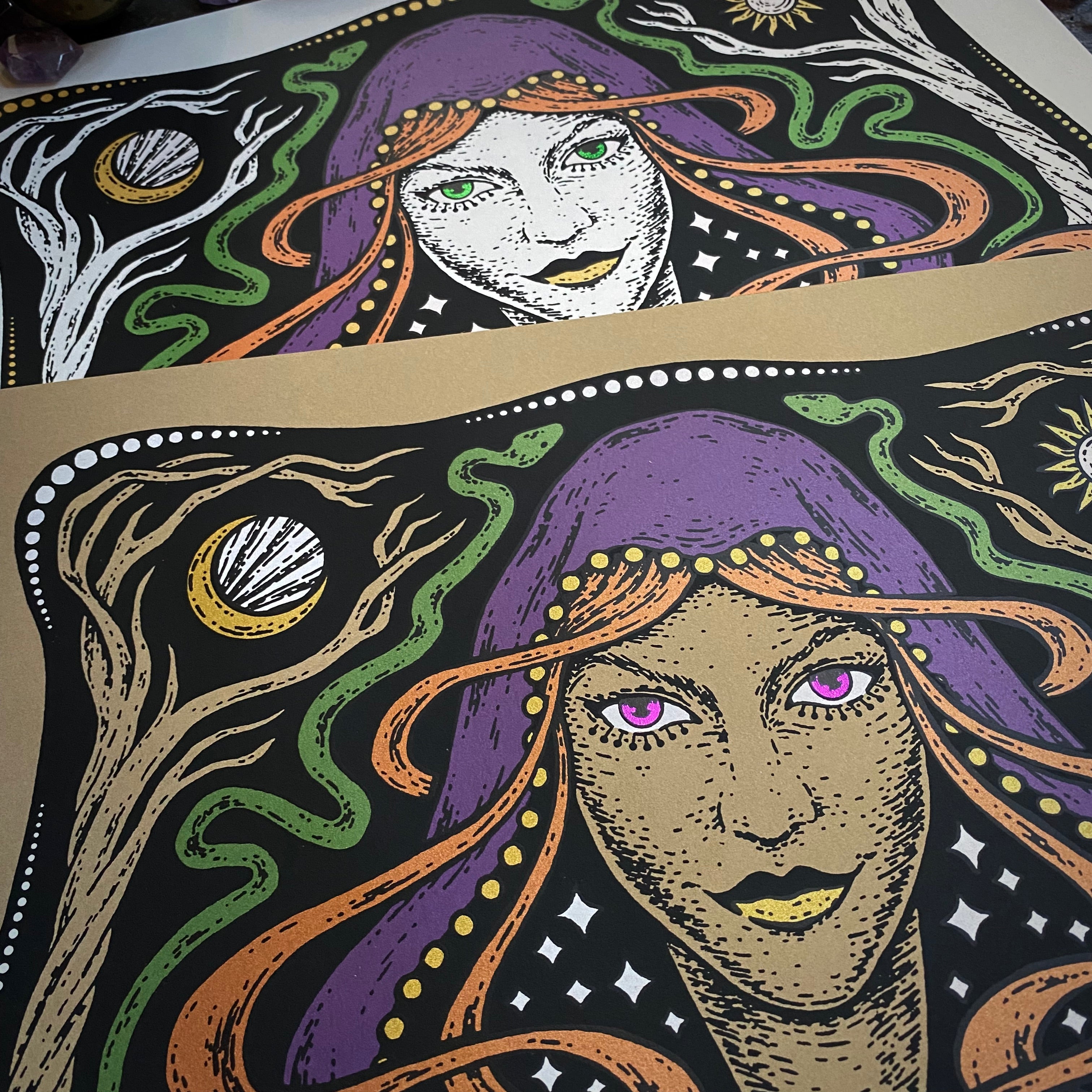 Starspell screen print, limited edition