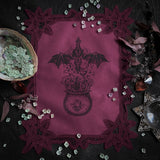 Cauldron Born altar cloth in Mulberry, limited edition