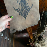 The Sea Nymph leather banner