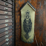 The Sea Nymph leather banner