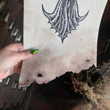 The Sea Nymph leather banner