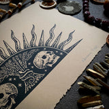Harvest Sun screen print