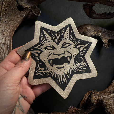 Demonstar leather patch