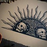 Harvest Sun screen print