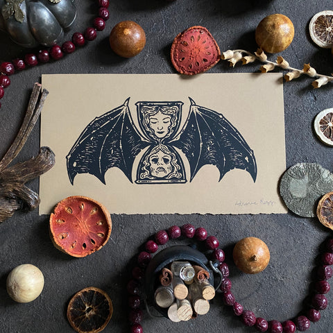 Tempus Fugit screen print