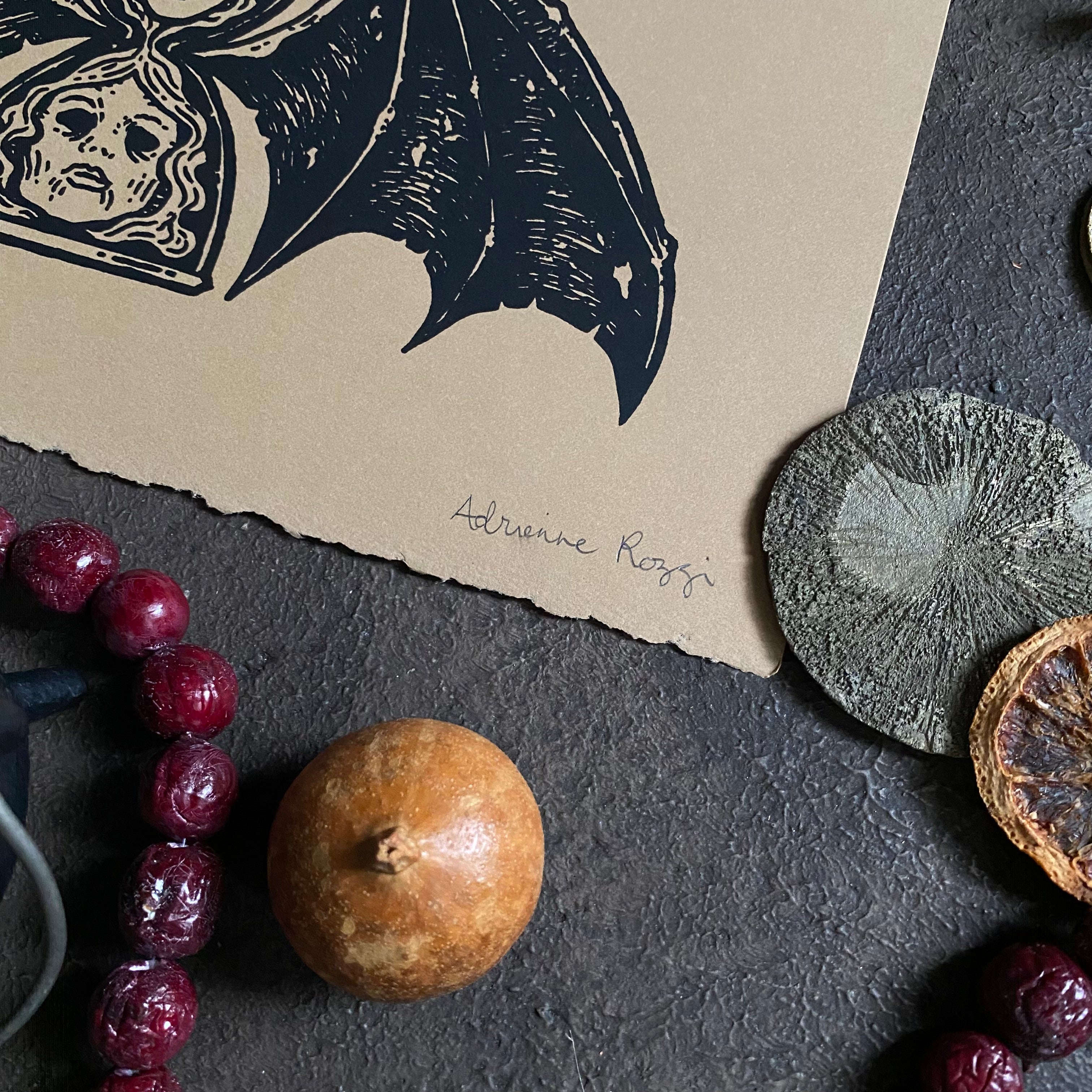 Tempus Fugit screen print