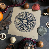 Woven Pentagram screen print